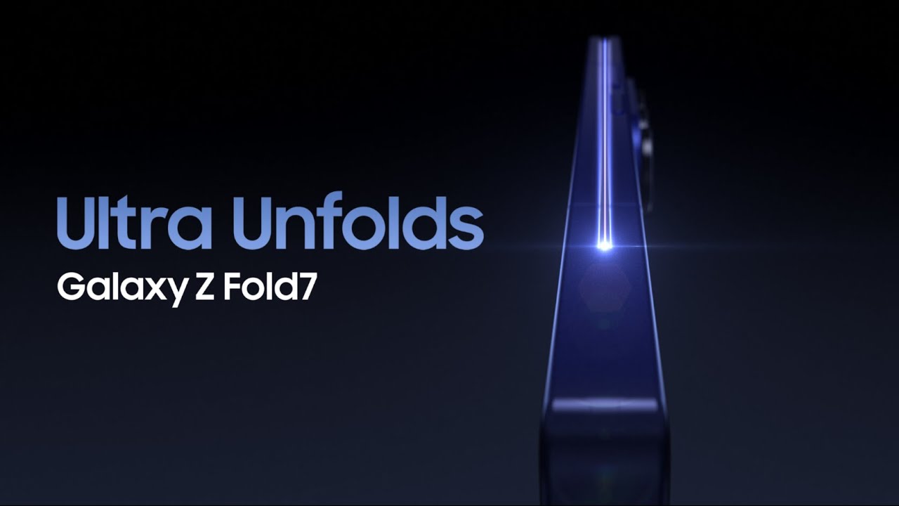 Samsung Z Fold7 oficijelni trailer
