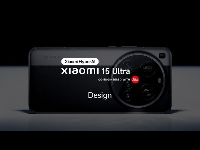 Xiaomi 15 Ultra - Design